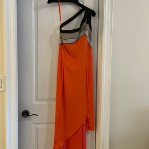 BCBG one shoulder dress- size XS